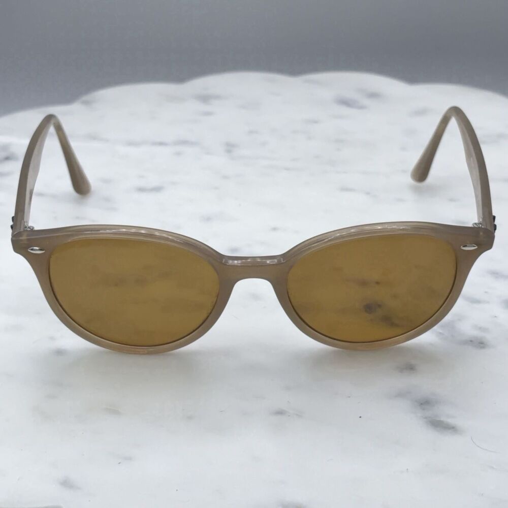 Ray-Ban Rb4305 6166/13 Polished Beige Phantos Sunglasses Frames Only 53-19-145